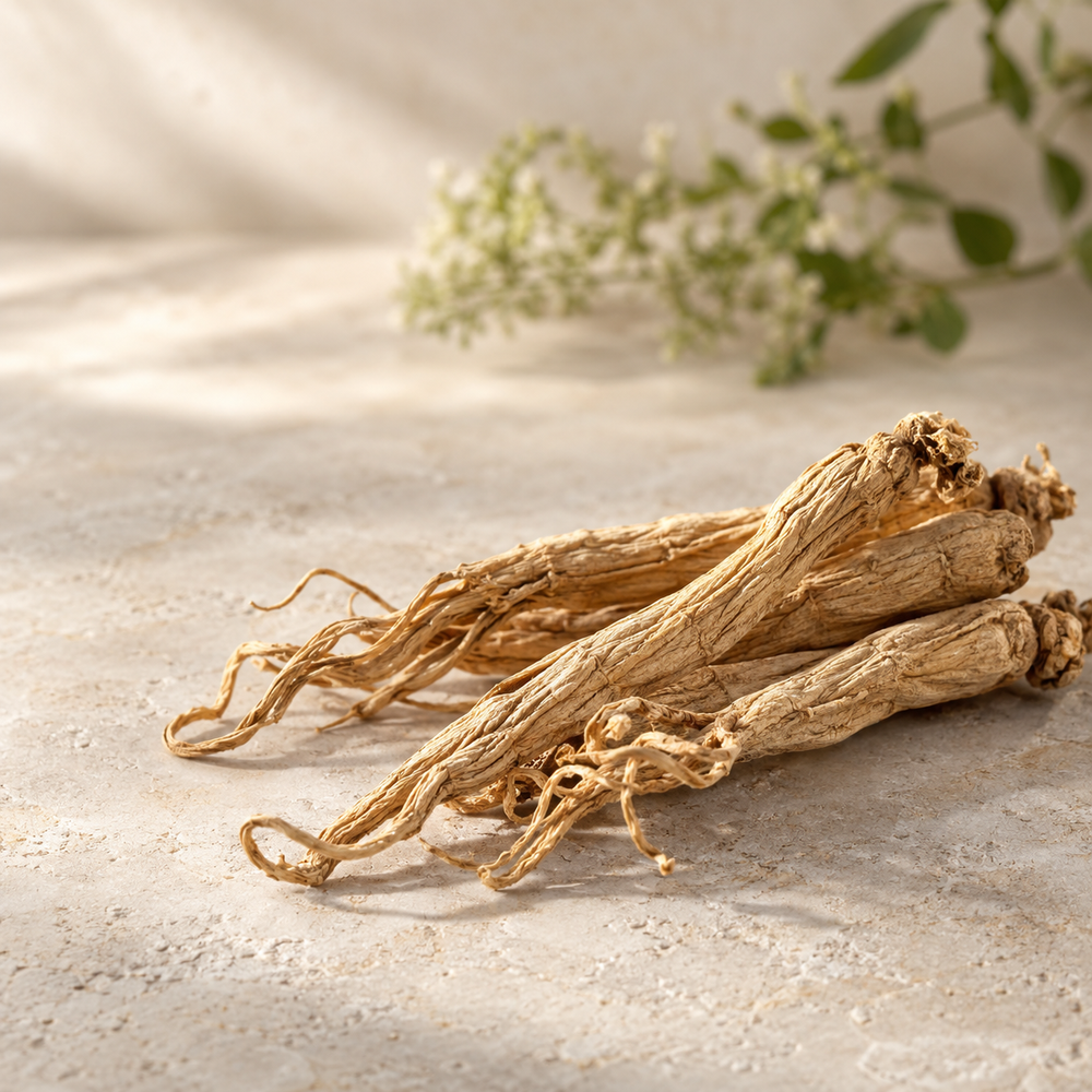 Codonopsis root in natural light